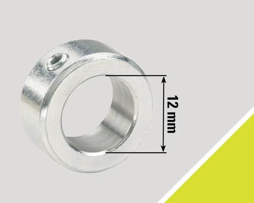 Kovový vlnitý kroužek o velikosti 12 mm