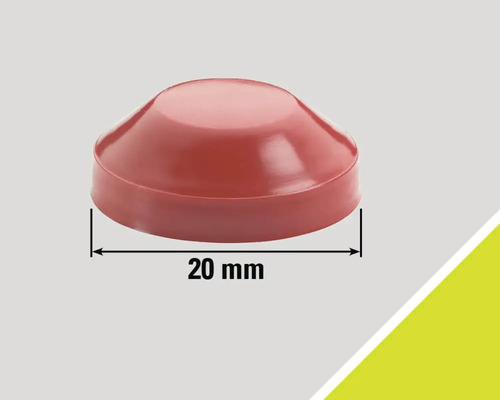 Plastová ochranná krytka, průměr 20 milimetrů