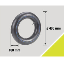 Duše o průměru 400 milimetrů a šířce 100 milimetrů