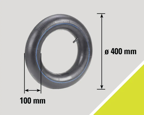 Duše o průměru 400 milimetrů a šířce 100 milimetrů