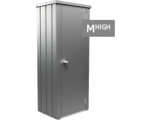 Kovová zahradní skříň v plné výšce