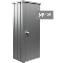 Kovová zahradní skříňka s jedněmi dveřmi