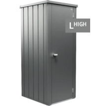 Kovová zahradní skříň s dveřmi