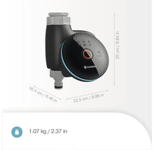 Zavlažovací hodiny Gardena s rozměry