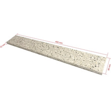 Dekorační panel o rozměrech 400 x 60 x 12 milimetrů.