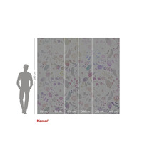 Fototapeta Komar s květinovým vzorem, výška 280 cm a šířky od 50 cm do 300 cm