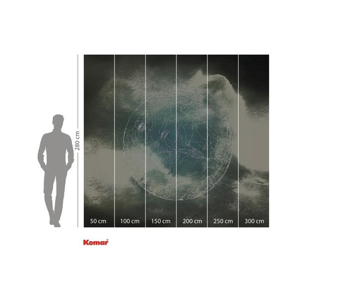 Foto tapeta s motivem měsíce a rozměry.