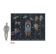 Komar fototapeta s motivem vesmíru a zvířat