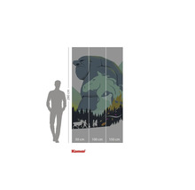 Komar fototapeta s motivem skalního trola, ideální pro dekoraci stěn