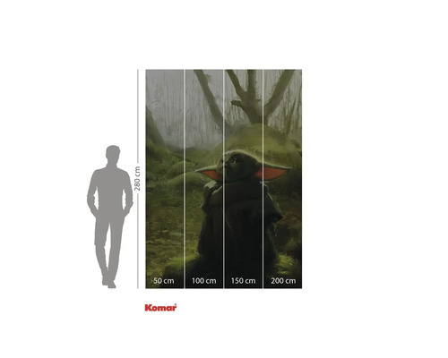 Foto tapeta s motivem Star Wars Baby Yoda a údaji o velikosti