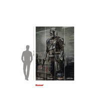 Fototapeta s motivem Star Wars Mandalorian a údaji o velikosti