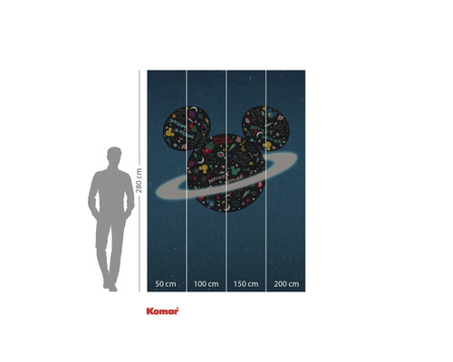 Fototapeta s motivem Mickey Mouse, 280 x 200 cm