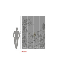 Fototapeta s designem Medvídka Pú a Prasátka a rozměry