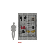 Komar Mickey Mouse fototapeta o rozměrech 280 x 200 centimetrů