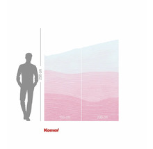 Fototapeta Komar s vlnkovým vzorem, rozměry 250 krát 300 cm