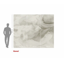 Komar fototapeta s motivem mraků, šířka 300 cm a výška 250 cm