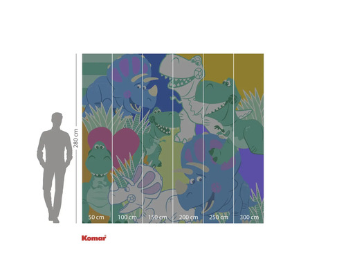 Fototapeta s motivy dinosaurů a rozměry