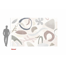 Foto tapeta s abstraktním organickým vzorem