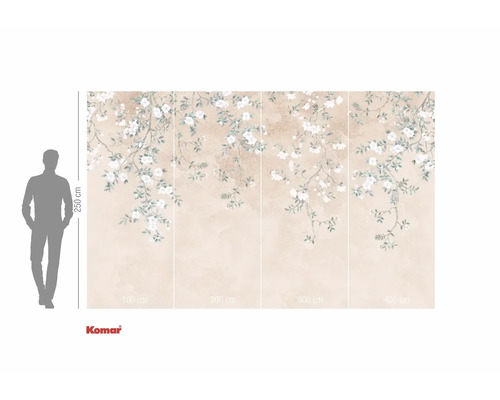 Fototapeta s květinovým motivem pro dekoraci stěn