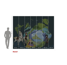 Komar fototapeta s motivy z Lociky, rozměry 350 x 280 centimetrů