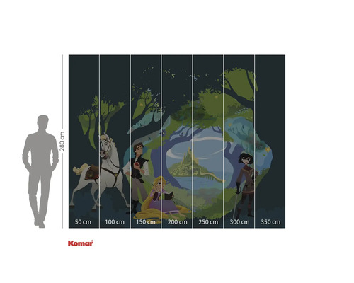 Komar fototapeta s motivy z Lociky, rozměry 350 x 280 centimetrů