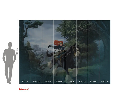 Fototapeta s motivem z filmu Rebelka, včetně údajů o velikosti