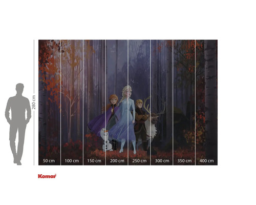 Komar fototapeta s motivem Ledové království 2, rozměry 280 x 400 cm