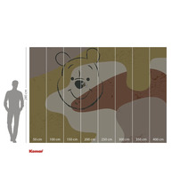 Komar fototapeta s motivem Medvídka Pú a rozměry.