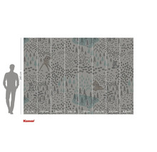 Komar fototapeta s lesními motivy a zobrazeními zvířat, 280 x 400 cm