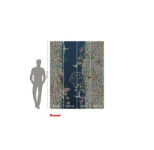 Vliesová tapeta s květinovým a ptačím vzorem, velikost tapety 250 x 200 cm