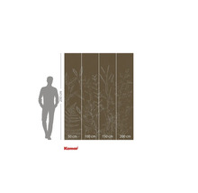 Fototapeta Komar s rostlinnými motivy, výška 250 cm a šířka 200 cm