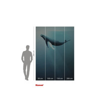 Komar fototapeta s motivem velryby, rozměr 280 x 200 centimetrů