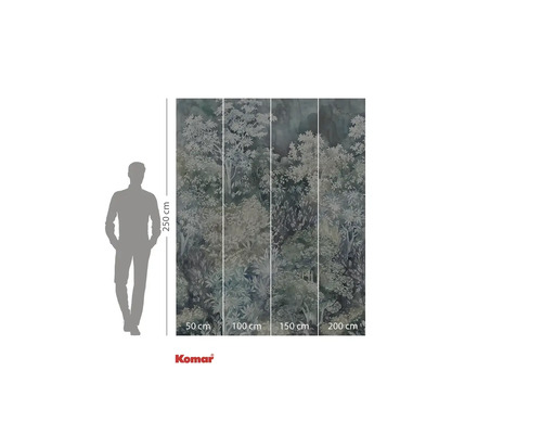 Fototapeta Komar s motivem lesa a rozměry