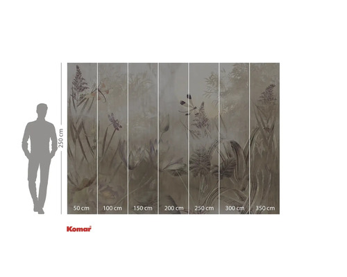 Fototapeta s motivy rostlin a hmyzu pro dekoraci stěn