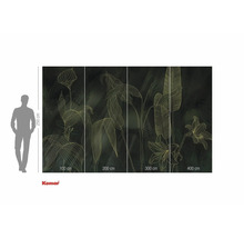 Fototapeta s květinovým vzorem a rozměry