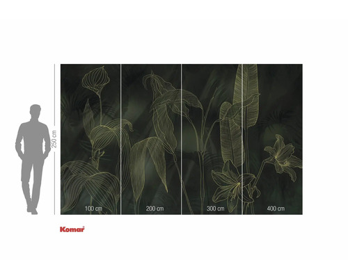 Fototapeta s květinovým vzorem a rozměry