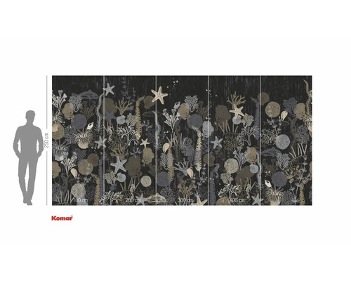 Foto tapeta s motivem moře a tmavým pozadím