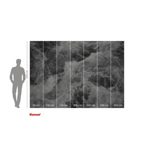 Komar fototapeta s motivem vodopádu a údaji o velikosti