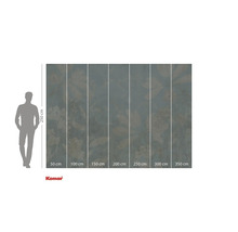 Fototapeta s květinovým vzorem a údaji o velikosti