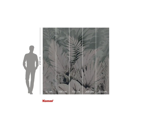 Komar fototapeta s rostlinným motivem, 250x250 cm