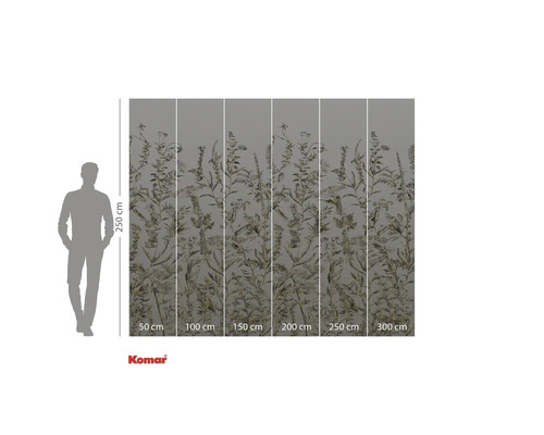 Fototapeta s rostlinným motivem, výška 250 cm