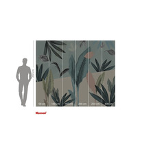 Foto tapeta s motivem listů a rozměry