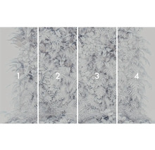 Čtyřdílná fototapeta s motivem rostlin