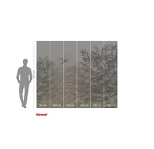 Fototapeta Komar s bambusovým lesem a ptákem, rozměry 250 x 300 cm