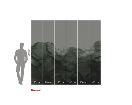 Fototapeta Komar s tekutým vzorem, rozměry 280 krát 300 centimetrů