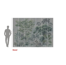 Fototapeta s motivem lesa a údaji o velikosti