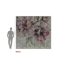 Fototapeta s květinovým vzorem a rozměry