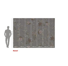 Foto tapeta s květinovým vzorem a rozměry