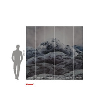 Foto tapeta s motivem hory a údaji o velikosti