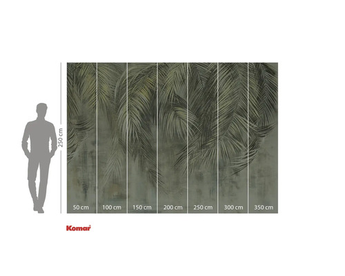 Fototapeta Komar s motivem palem a rozměry